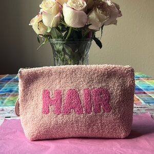 💈THE DARLING EFFECT WORD TEDDY POUCH 💈 NWT 💈